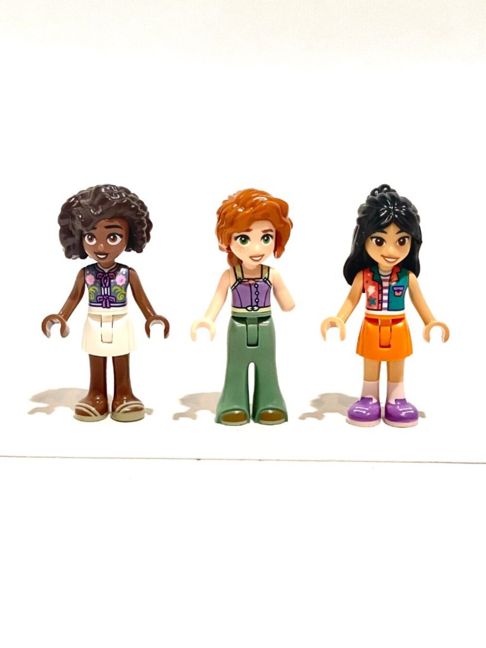 LEGO (3) Minifigure 42702 Friends Spinning Flower Aliya Liann and Autumn New